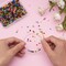 1000PCS Bicone Crystal Beads 4mm Glass Faceted Spacer Beads Bulk for Jewelry Making DIY Bracelets Necklace Earring Crafts (Yellow)